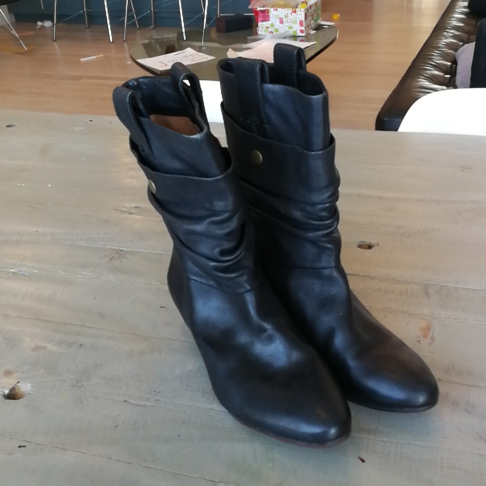 Frye Sam double shaft boots